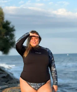 Alternative view of Fitplanet Lycra manga larga - Tiburón ballena